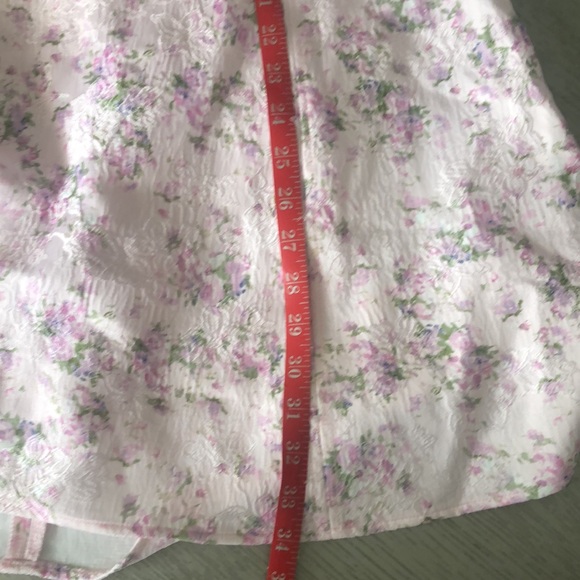 HYACINTH HOUSE
Pink Jacquard Empire Ella Mini Dress Size L - Picture 12 of 16